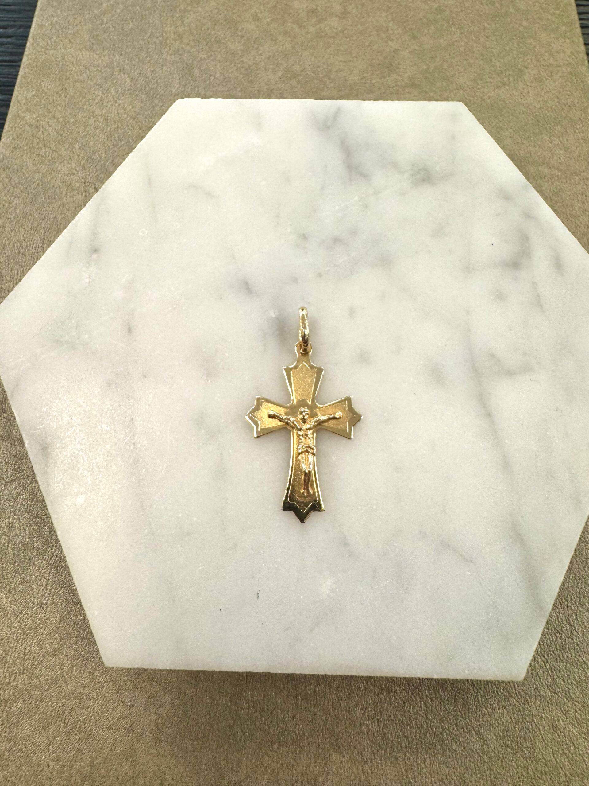 18K Guld Kors - KH024G