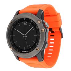 Garmin Fenix 5 22mm silikone Urrem - Orange