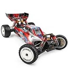 WLtoys High-Speed RC Car High-Speed RC Car 104001 RC Car 45km/h High Speed Racing Car 1/10 2.4GHz RC Buggy 4WD Racing Off-Road Drift Car Toys For Children (104001 1 * 3000)