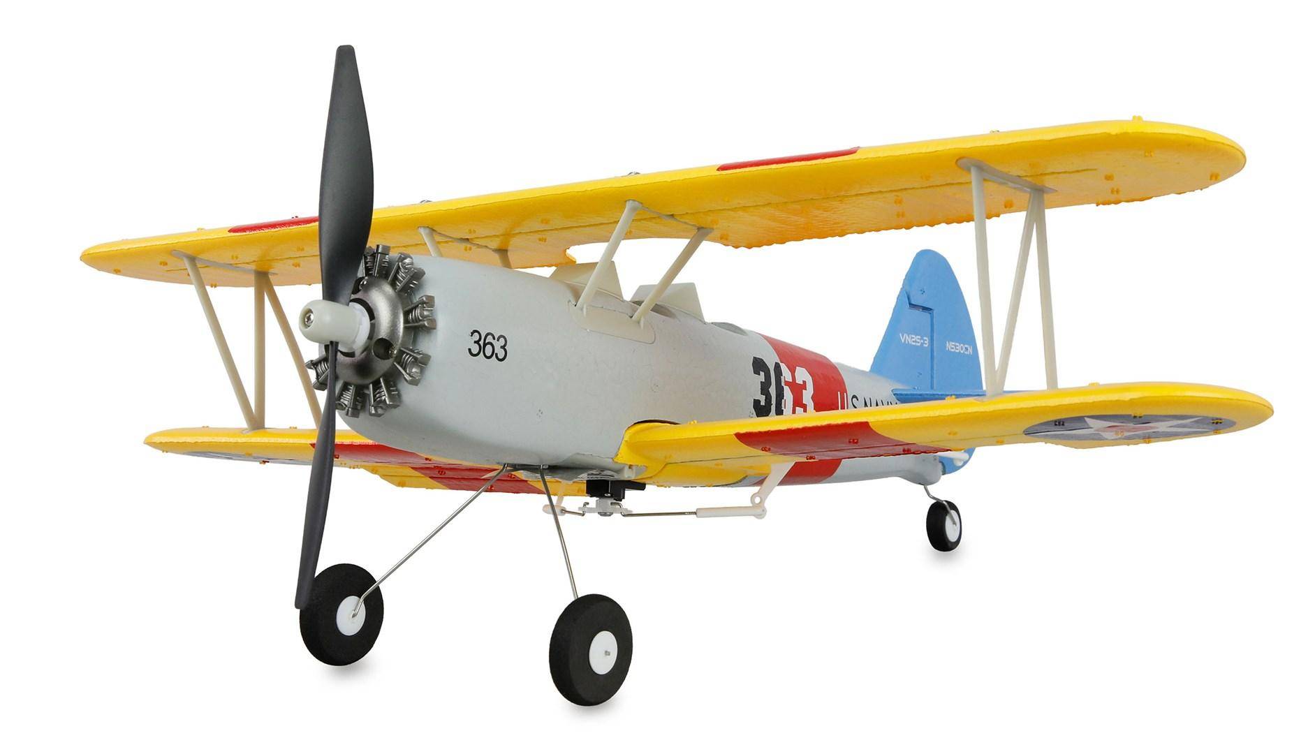 RC-dobbeltvinget modelfly Amewi N2S-2 Stearman