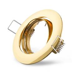 DL200 Downlight front rund blank guld