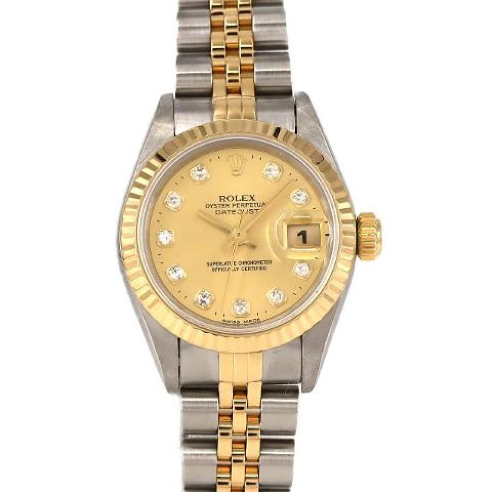 Rolex Vintage - Pre-owned Datejust Stainless Steel Automatic Vintage - Dam - ONE Size -