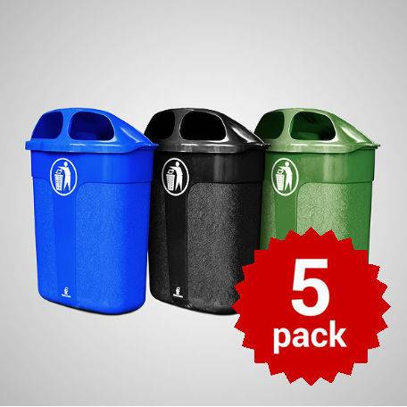Papperskorg Classic 40L - 5 pack