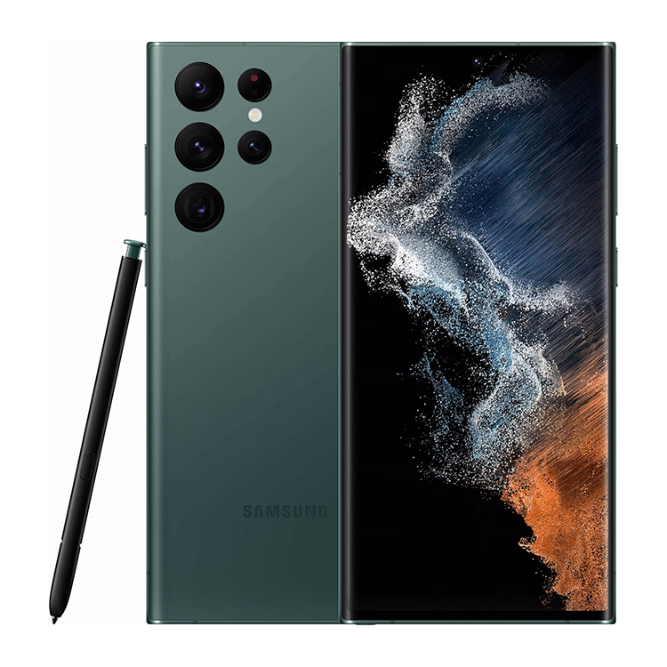 Brugt Samsung Galaxy S22 Ultra 5G | 256GB | Grøn | Rigtig god stand