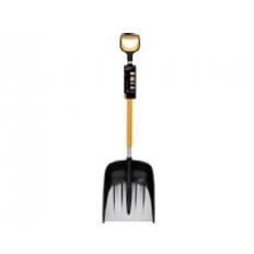 Fiskars 1057177, Snöspade, metall, svart, orange, ergonomisk, 36,2 cm, 1,4 kg