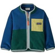 Patagonia Baby Synchilla Jkt - Fleecetröjor - Børn Clement Blue 3 - 6 månader