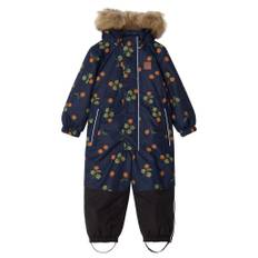 Kuling Chamonix Mönstrad Vinteroverall Med Hjortron Marinblå 122 cm  Marinblå  122 cm  Unisex