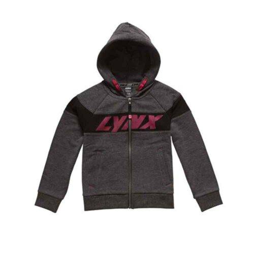 Lynx Logo Junior Hoodie Rasberry (barn)