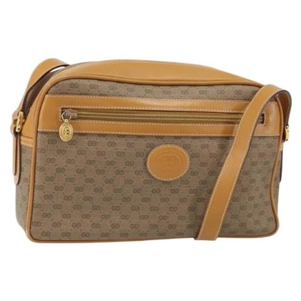 Gucci Vintage Pre-owned Plastic Crossbody Taske - Vintage - Dame - Beige - ONE SIZE -