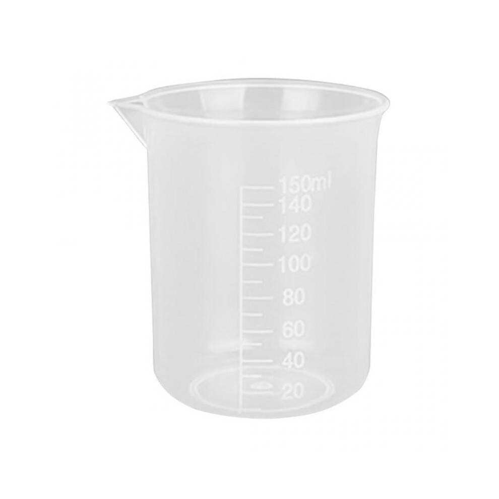 (150ml) 10pcs Plastic Measuring Cup Resin Epoxy Pouring Cup 50ml/100ml/150ml/250ml