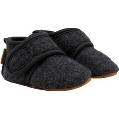 Mikk-Line Prewalker Wool Stl. 18-24M - Tofflor Från Magasin - Anthracite Melang (18-24M)