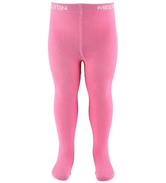 Melton Strumpbyxor - Rosa Kosmos - Melton - 80/86 - Strumpbyxor