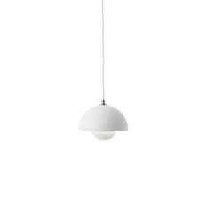 Flowerpot VP10 Pendel - Mat hvid