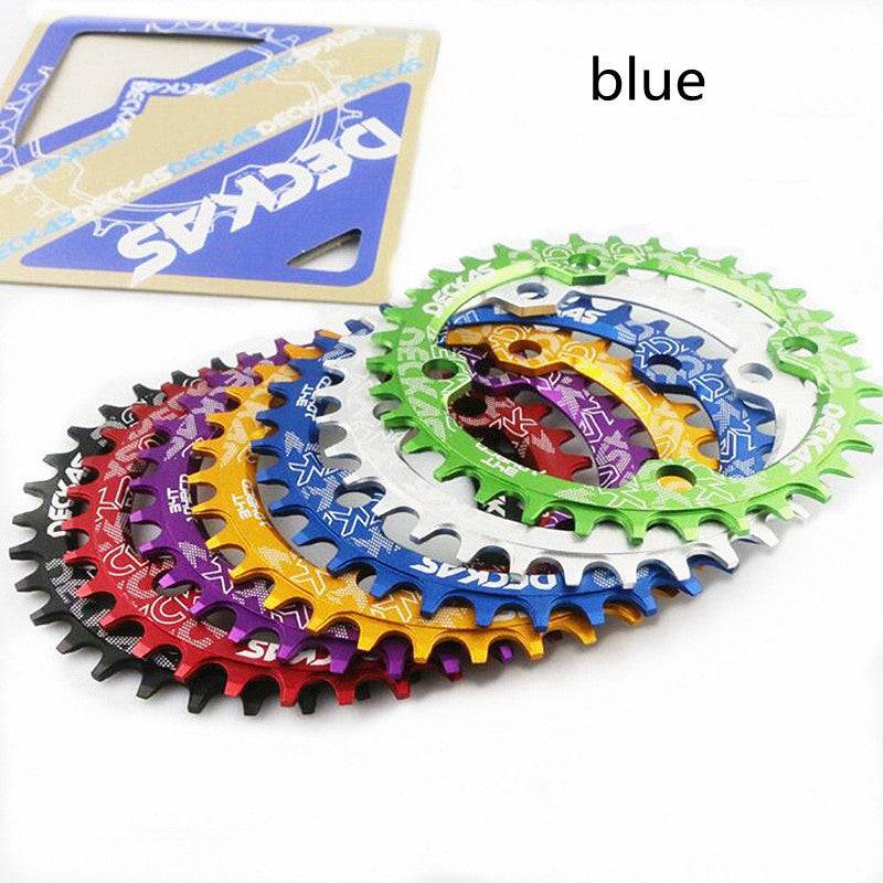 Mountain Bike Accessories Single Speed Disc Oval Disc - Blue / G