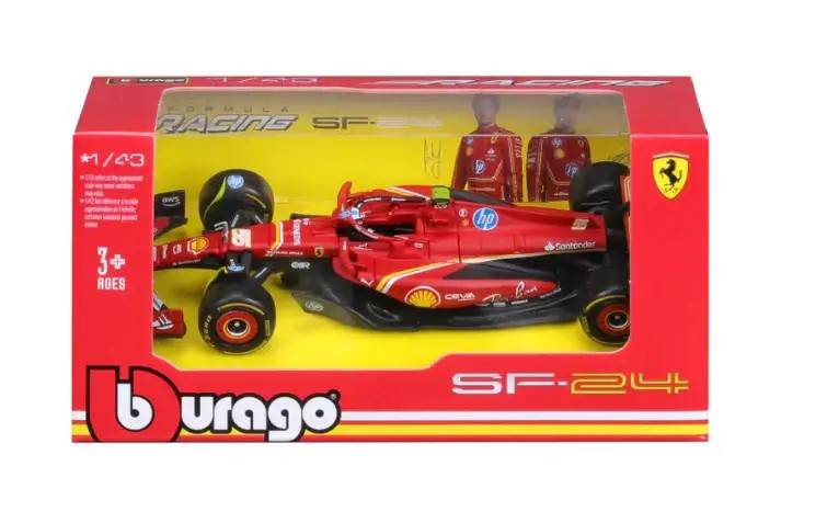 BBURAGO 1:43 F1 Ferrari Sainz