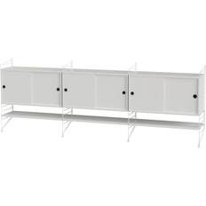 String Stringhylla Bundle I Sidobord Vit - Skänkar & Sideboards Pulverlackerad Metall Vit - Bundle_L_F_12_12