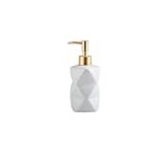 GZSLKSCD lotion dispenser Keramisk handtvål dispenser för kök badrum, påfyllningsbar diskmedel dispenser för kök, pumpflaska schampo dispenser för badrum. Tvålautomat (Färg: D) (C)