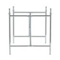 Please Wait To Be Seated Eiermann Dining H: 66 cm - Chrome/Grey