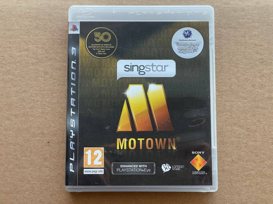 SingStar Motown | Playstation 3 | PAL | PS3