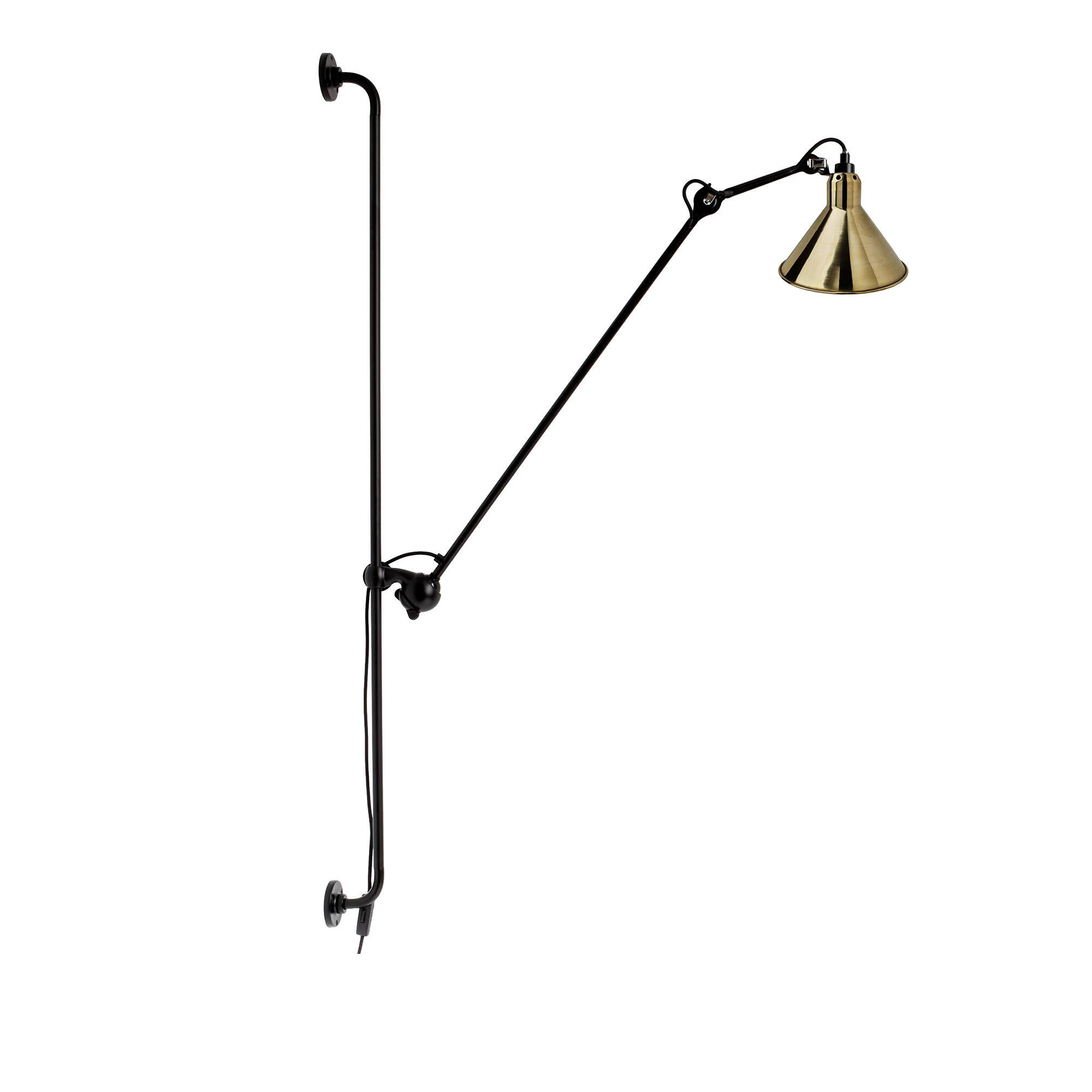 DCWéditions - Lampe Gras No214 - Conic, Mässing - Vägglampor - Bernard-Albin Gras - Guld