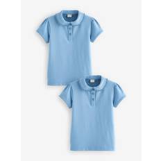 Next 2 Pakke polotrøjer med elastisk bomuldskrave og flæsekrave (3-16år) - 3 år (98cm)