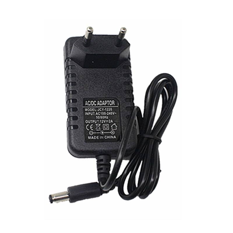 1 st 24w eu us plug driver adapter ac110v 220v till dc 12v 2a 5.5*2.1mm led strömförsörjning för led strip lights transformator adapter - Oss