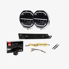 OZZ XR2 P7" Vit 2-Pack ExtraljusKit - Med Digital Lighting