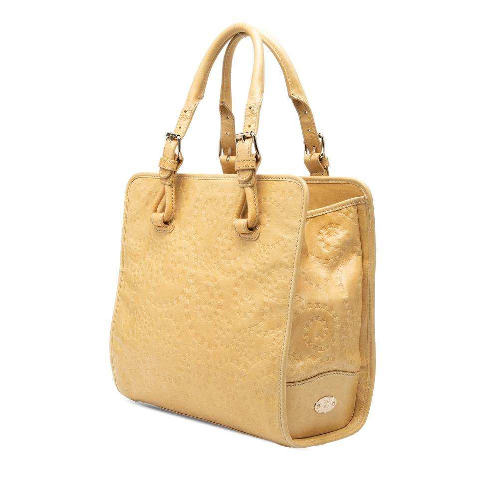 Celine Vintage Tote Stl. - Totebags Från Magasin - Beige (L 26.50cm x W 28cm x D 12.50cm)