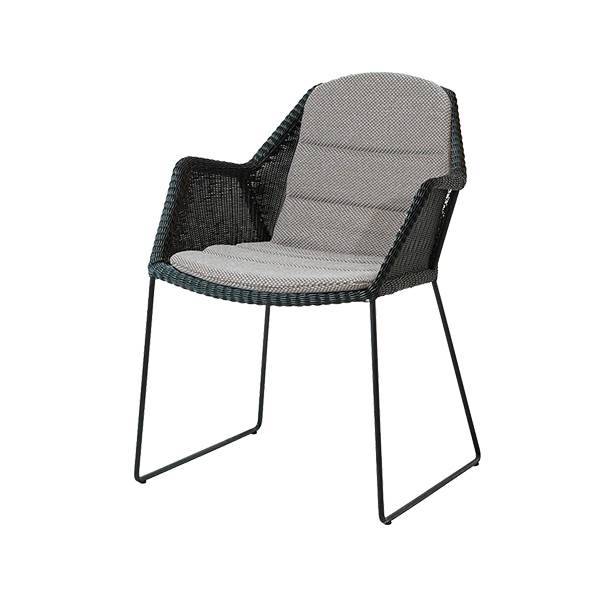 Cane-line Breeze havestol - Sort - Focus Light grey
