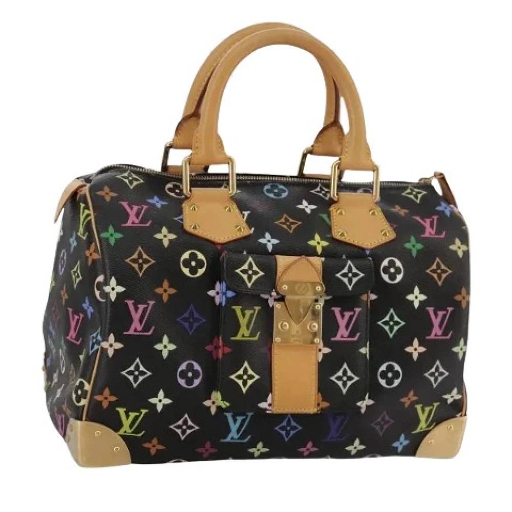 Louis Vuitton Vintage Pre-owned Håndtaske - Vintage - Dame - Flerfarvet - ONE SIZE - Uld