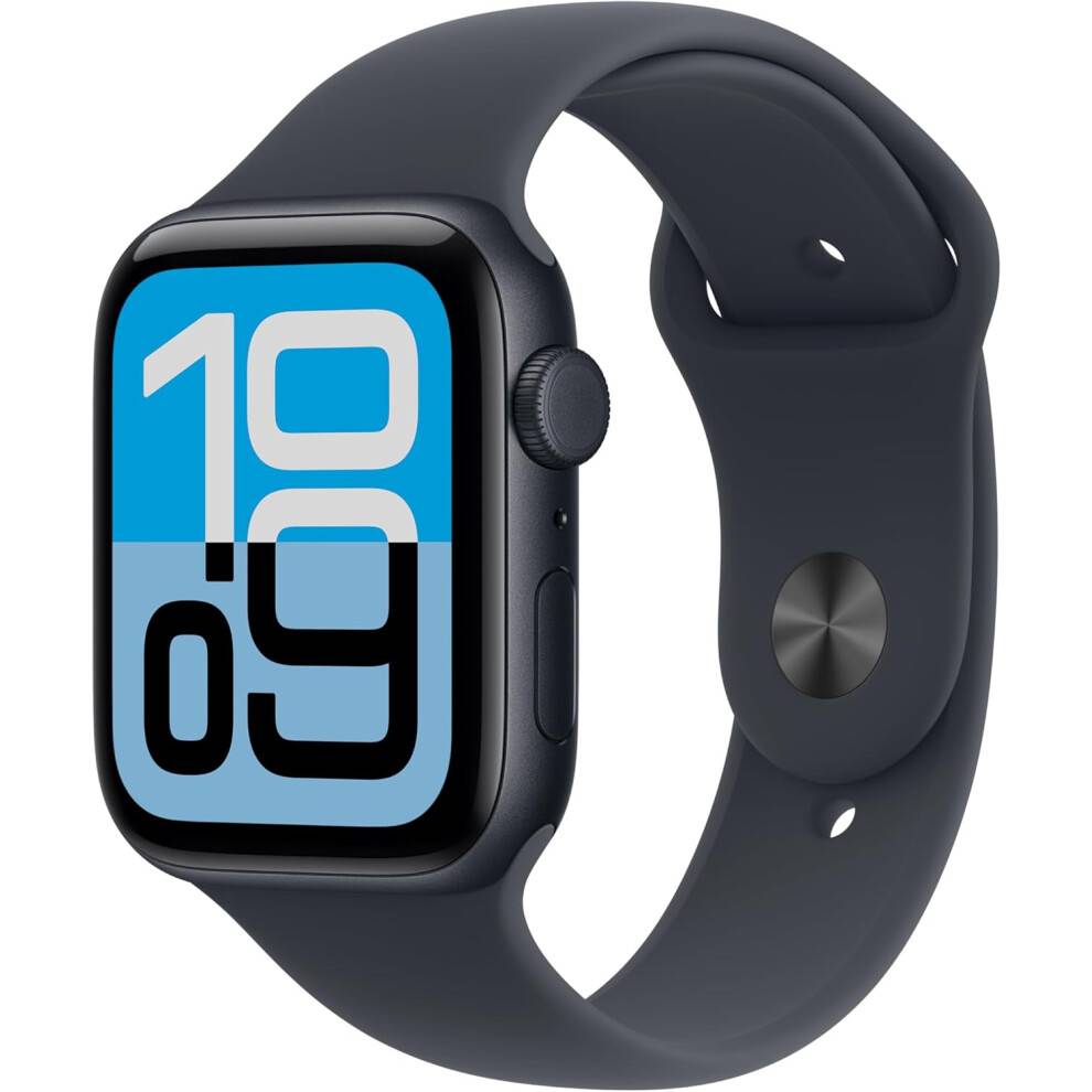 Apple Watch SE 3 GPS + Cellular 40 mm Midnat Aluminium MEPC4 M/L Midnat Sportrem