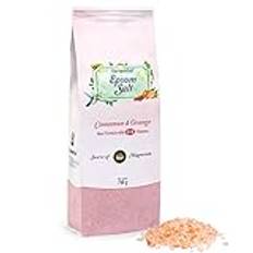 Nortembio Epsom salt 700 g. Ny doft av kanel apelsin. Återfuktad med vitamin C och E. Badsalt och kroppsvård. e-bok ingår.