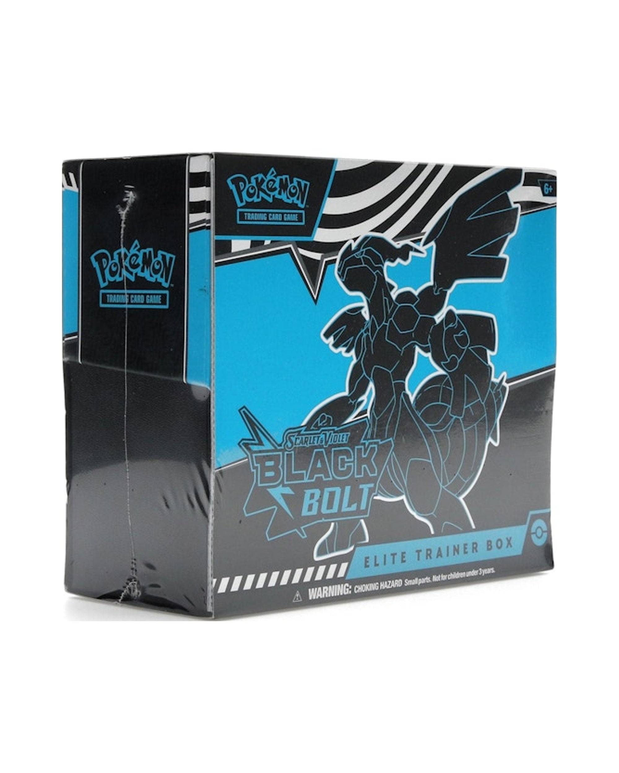2025 Pokémon Scarlet & Violet Black Bolt Elite Trainer Box - One-size