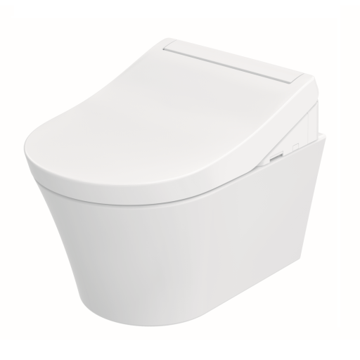 Toto Washlet RG douchetoilet, uden skyllekant, rengøringsvenlig, hvid