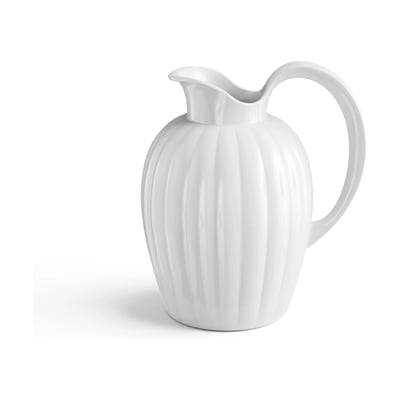 Georg Jensen Bernadotte Kande - 1,2 liter - Porcelæn - Hvid
