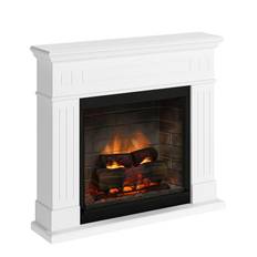 Elkamin Tagu Larsen Electric med PowerFlame 2 Ren vit - Vit