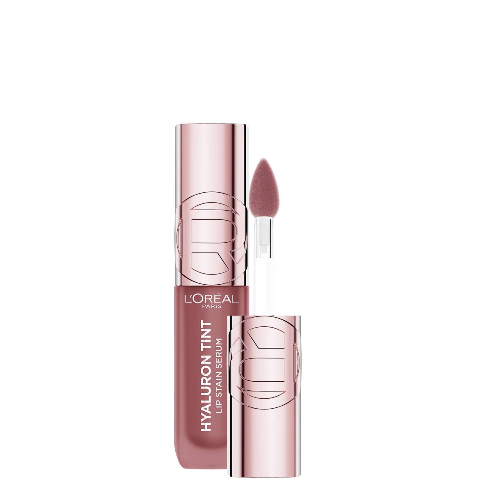 L'Oréal Paris Hyaluron Tint Lip Stain Serum, Hydrating Lip Stain (Various Shades) - 570 Worth It Medium