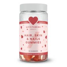 Myvitamins Hair Skin and Nails Gummies, Cherry (WE) (ALT) - 60gummies - Kirsebær