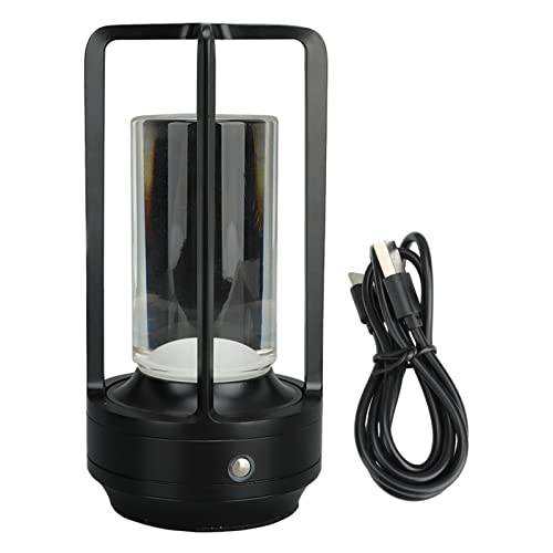 Bordslampa, Sladdlös Bordslampa Benlampa Sladdlös Bordslampa Nattbordslampa Sänglampa (Svart)