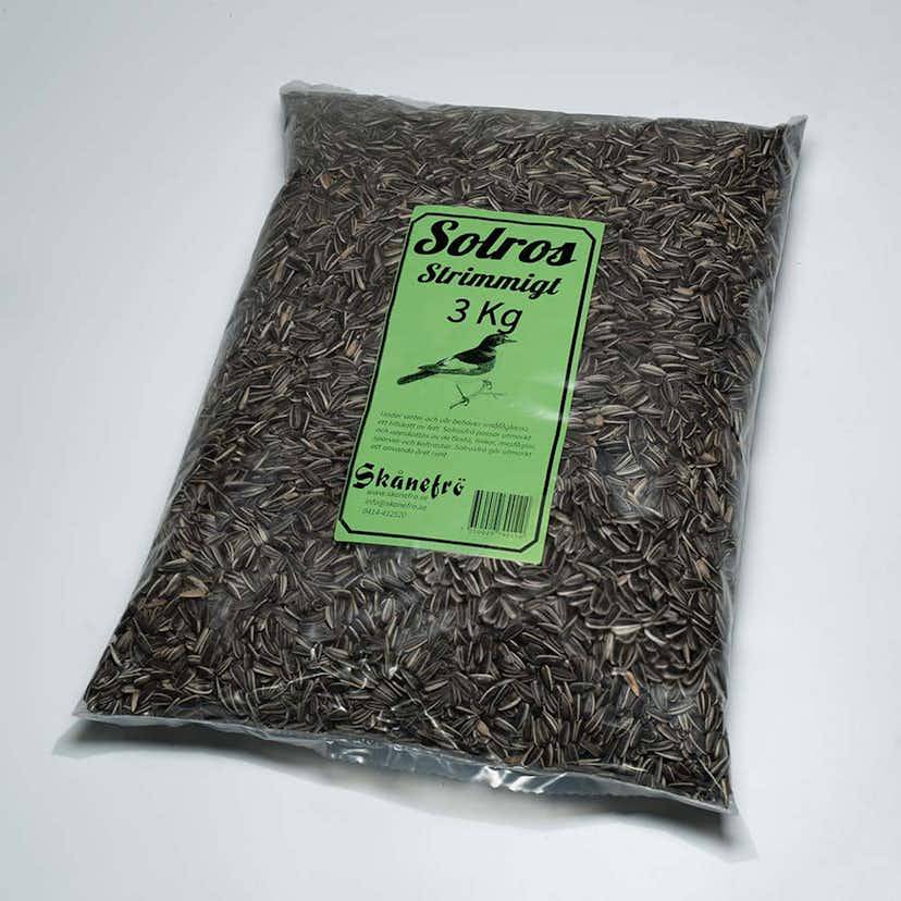 Solrosfrö Skånefrö Strimmigt 3kg
