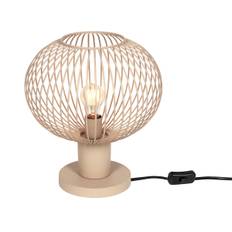 Moderne trådbordslampe beige 33 cm - Gila