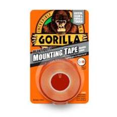 Gorilla Heavy Mounting Tape Clear 1,5m