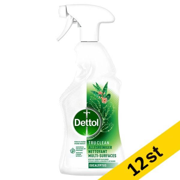 Allrengöringsmedel 500ml | Dettol Tru Clean Eucalyptus | 12st
