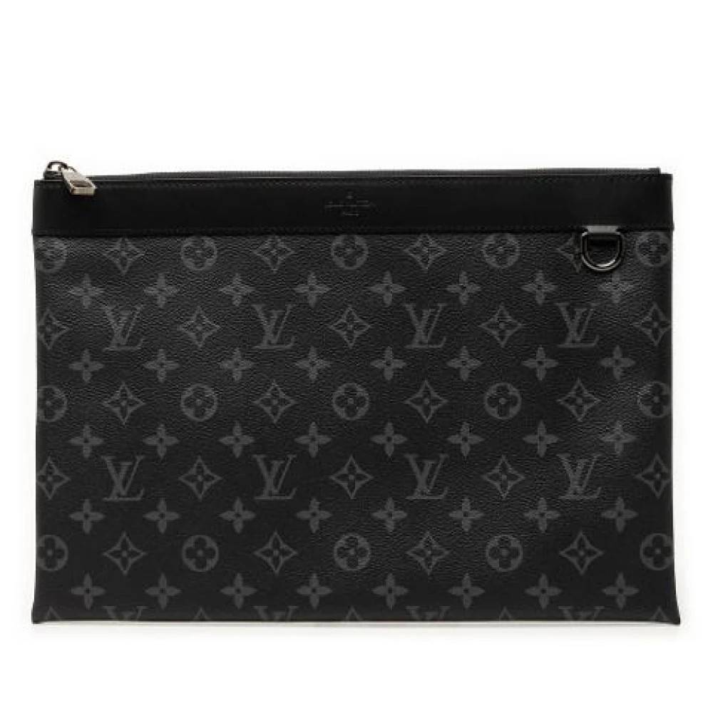 Louis Vuitton Vintage Pre-owned Discovery Pochette PM - Vintage - Dame - Sort - ONE SIZE - Læder