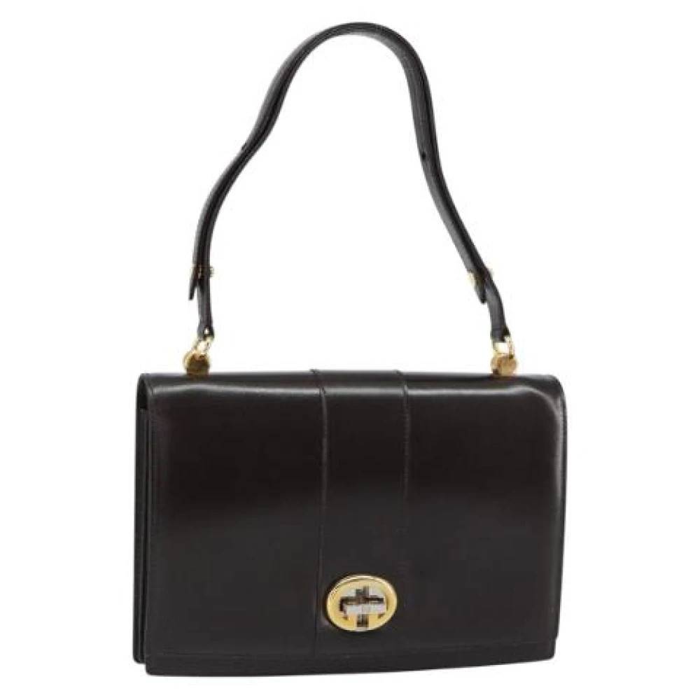 Gucci Vintage - Pre-owned Läder Axelremsväska Vintage - Dam - ONE Size - Läder