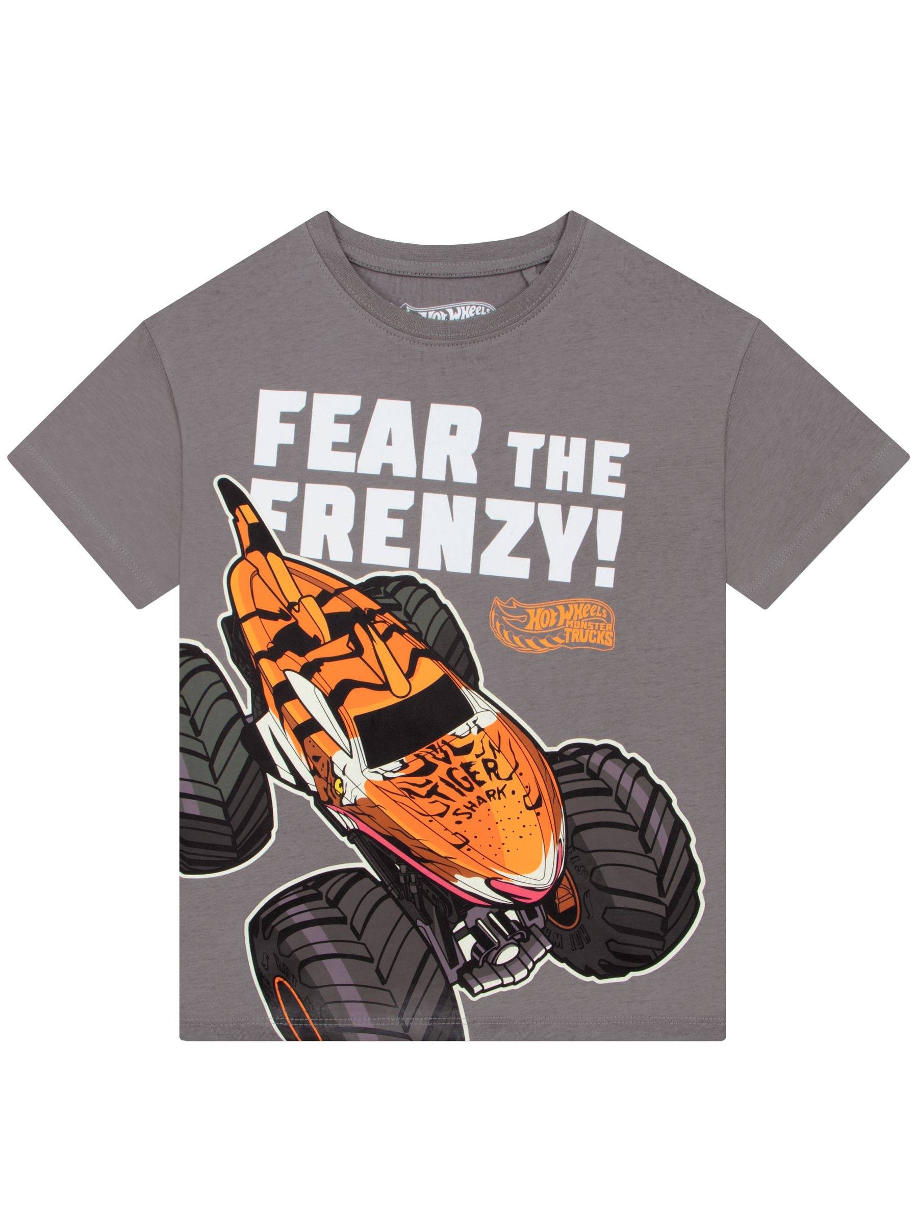 Character Character Grey Hot Wheels Fear The Frenzy T-Shirt