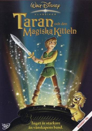 DVD - Disney Klassiker 25: Taran och den Magiska Kitteln (Originalutgåva) (Beg)