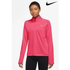 Nike Bright Pink Dri-FIT Pacer Half Zip Running Top