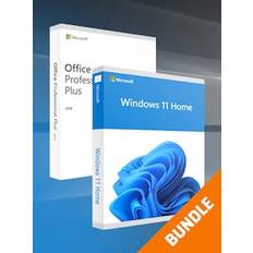 Microsoft Windows 11 Home & Microsoft Office Professional 2019 Plus - Microsoft Key - GLOBAL