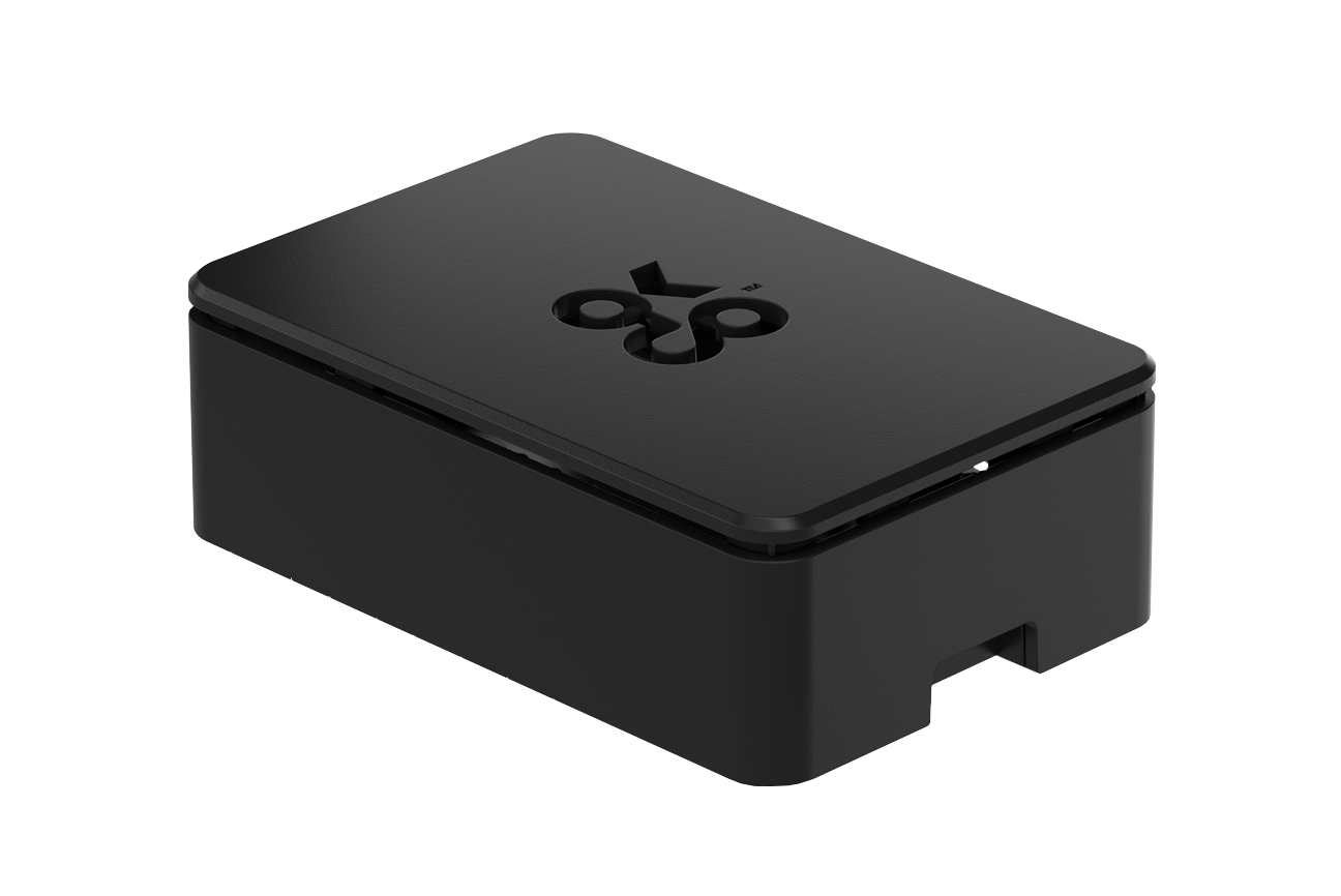 OKdo Raspberry Pi 4 Standard Case - Svart
